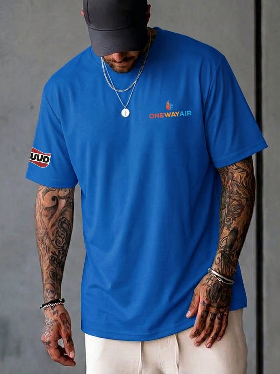 Blue Field Tee